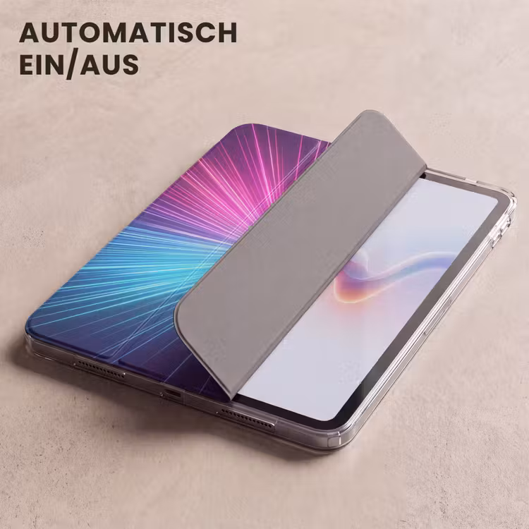iPad-Hülle - Abstrakt - Licht - Explosion - Modern - Bunt — 5