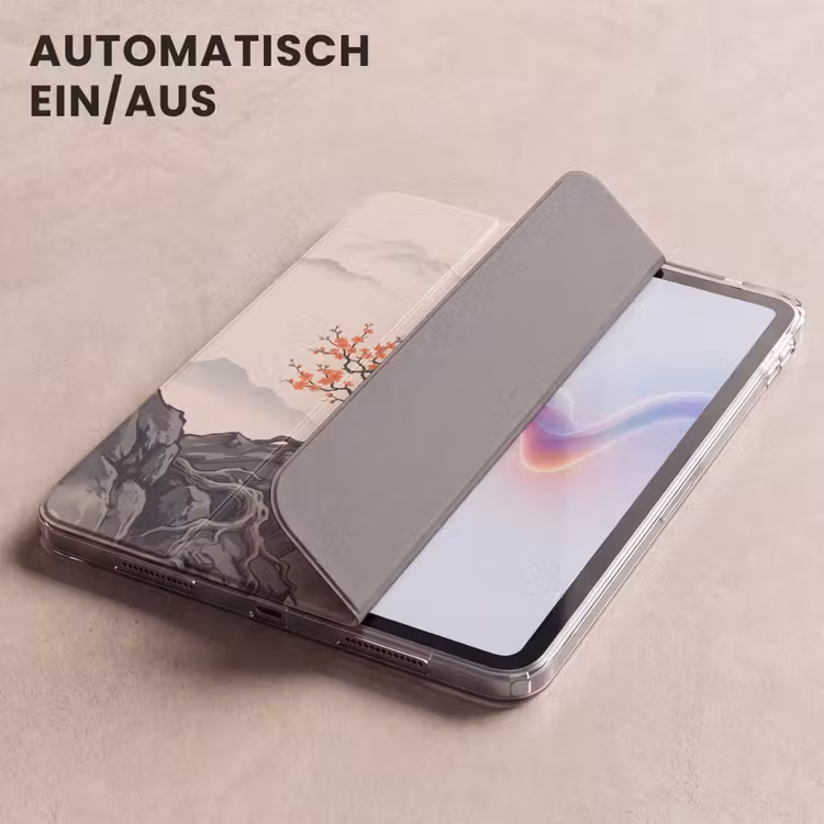 iPad-Hülle - Asiatisch - Blüte - Rot — 5