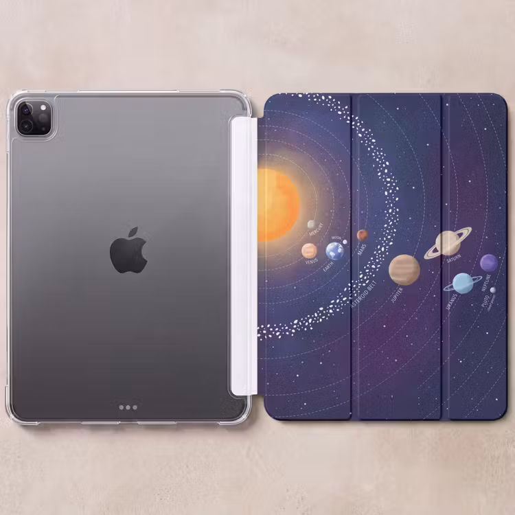 iPad-Hülle - Planetensystem - Weltraum - Illustration — 6
