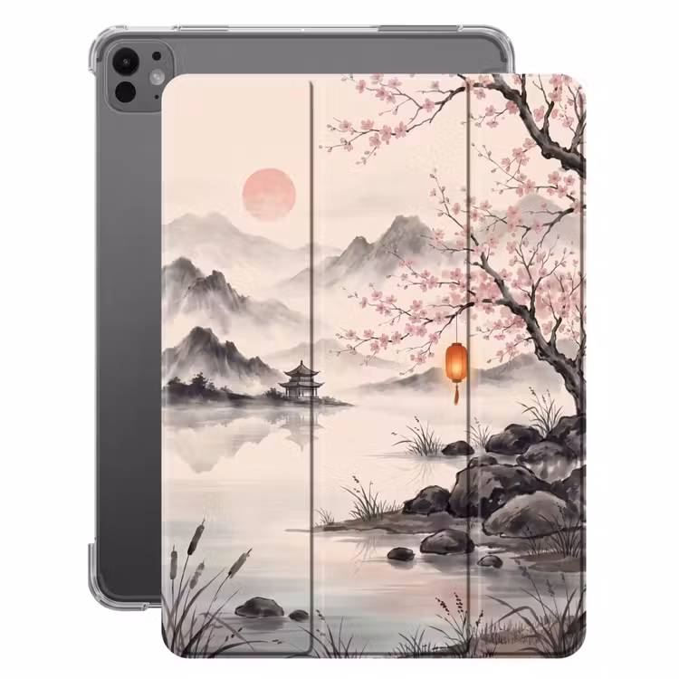 iPad-Hülle - Sonne - Japanisch - Traditionell — 1
