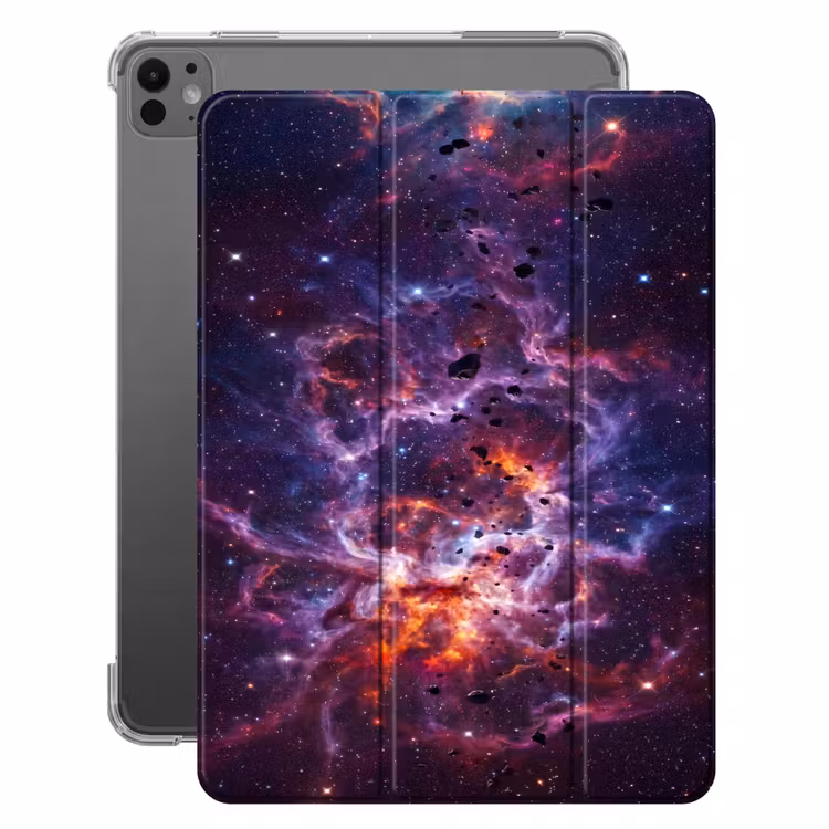 iPad-Hülle - Weltraum - Sterne - Abstrakt - Farbenfroh — 1