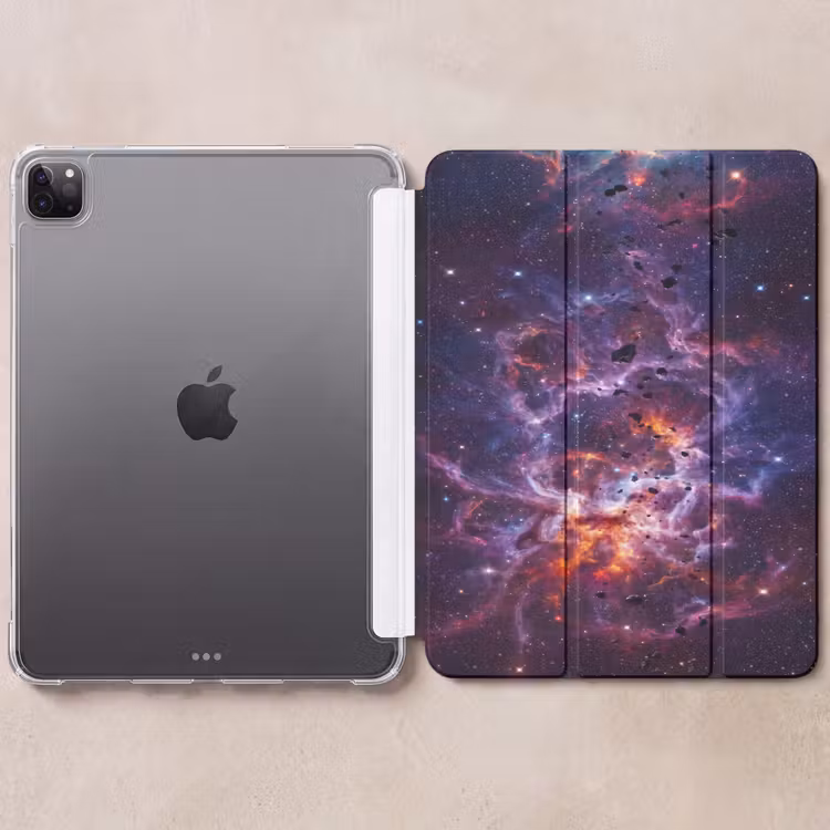 iPad-Hülle - Weltraum - Sterne - Abstrakt - Farbenfroh — 6