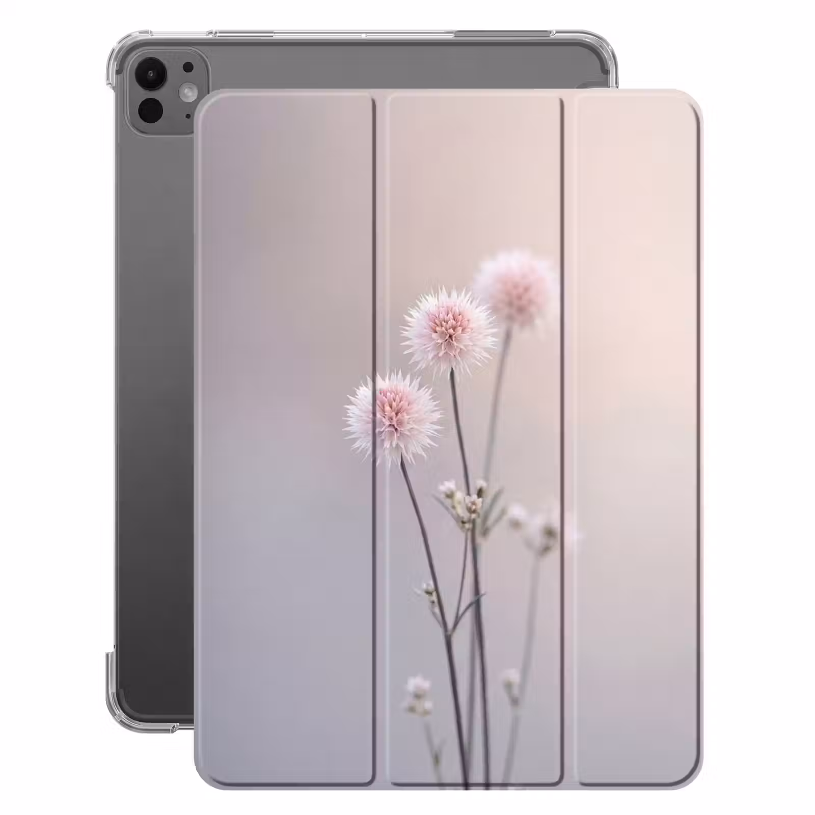 iPad-Hülle - Blumen - Zwiebeln - Rosa — 1