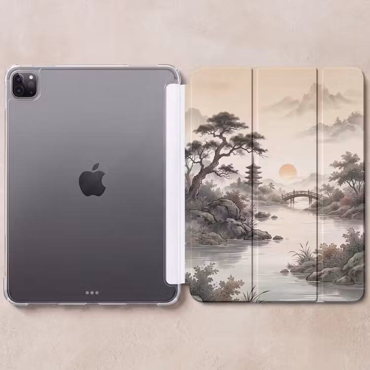 iPad-Hülle - Asien - Landschaft - Farbenfroh — 6