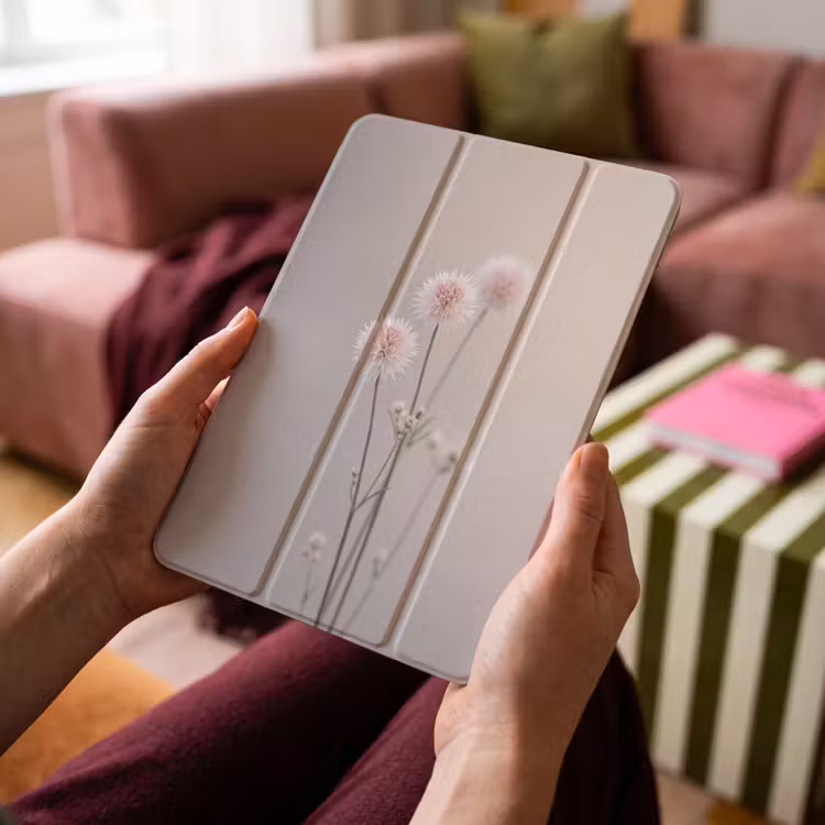 iPad-Hülle - Blumen - Zwiebeln - Rosa — 4