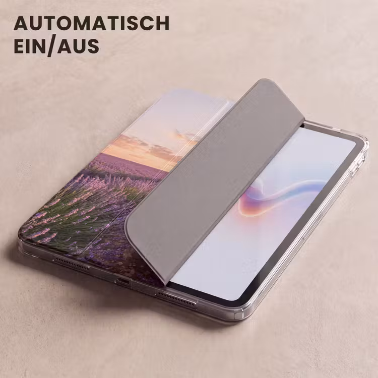iPad-Hülle - Landschaft - Lavendelfeld - Violett — 5