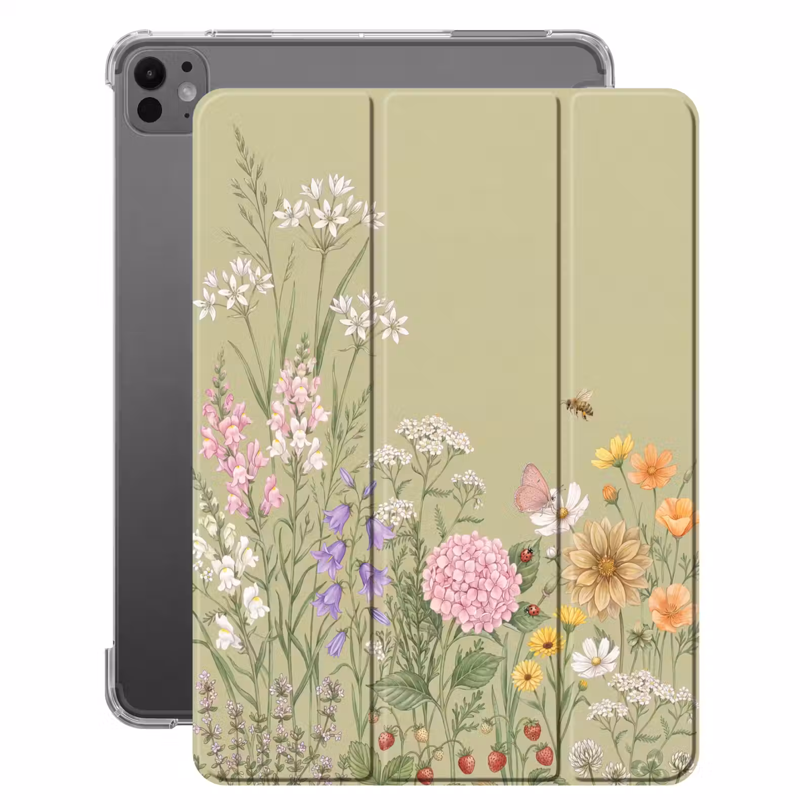 iPad-Hülle - Botanisch - Blumig - Farbenfroh — 1
