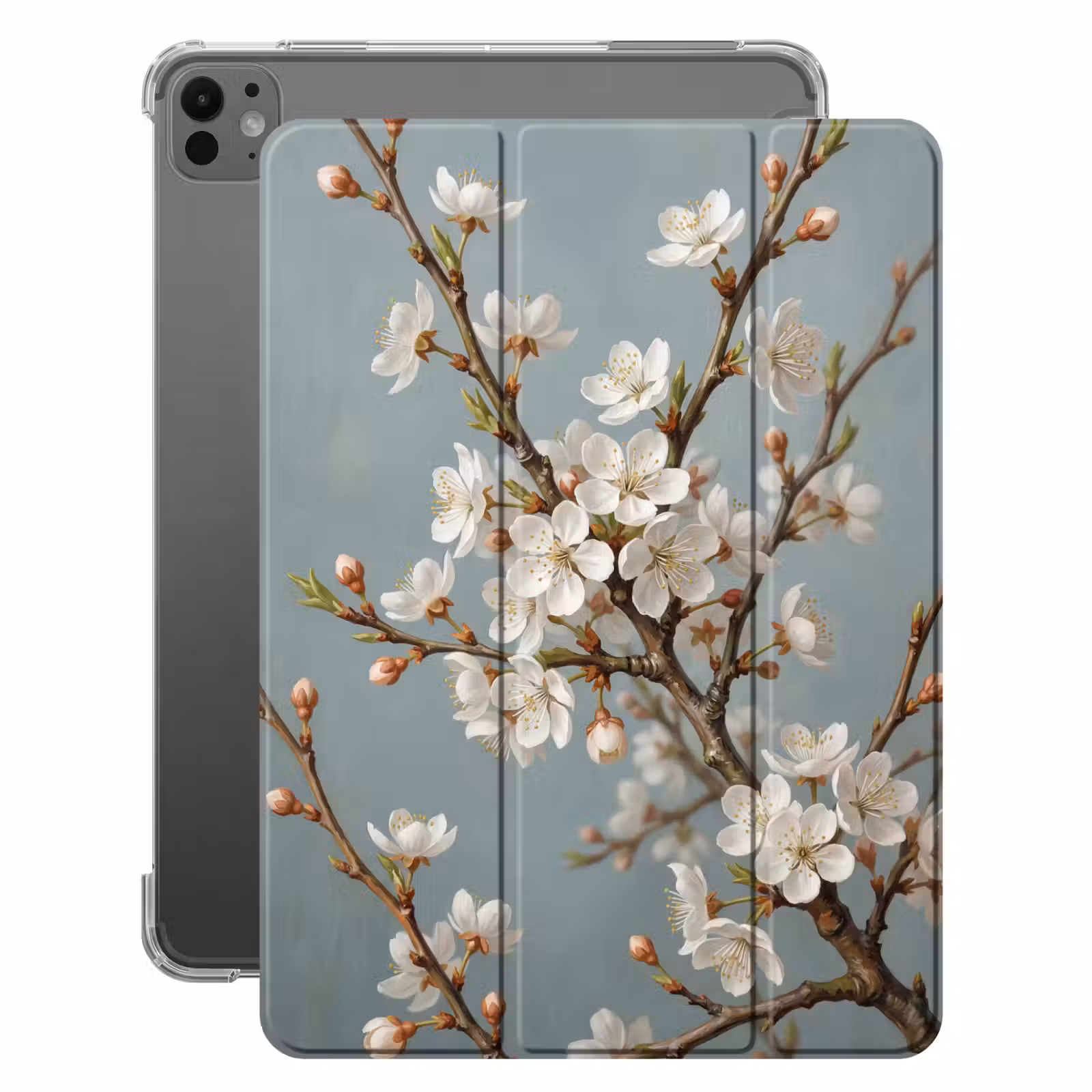 iPad-Hülle - Botanisch - Stilleben - Blau — 1