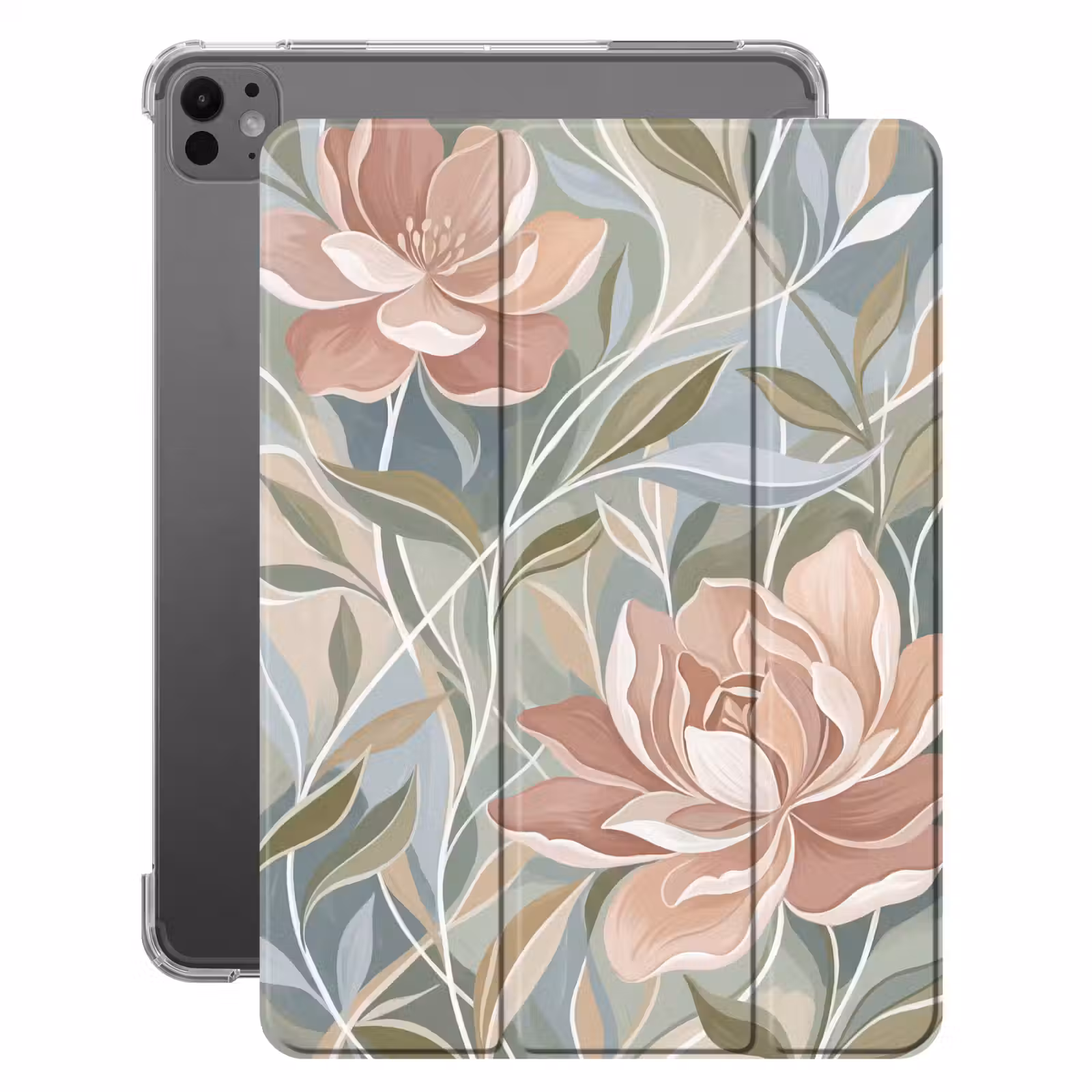 iPad-Hülle - Elegant - Romantisch - Rosa — 1