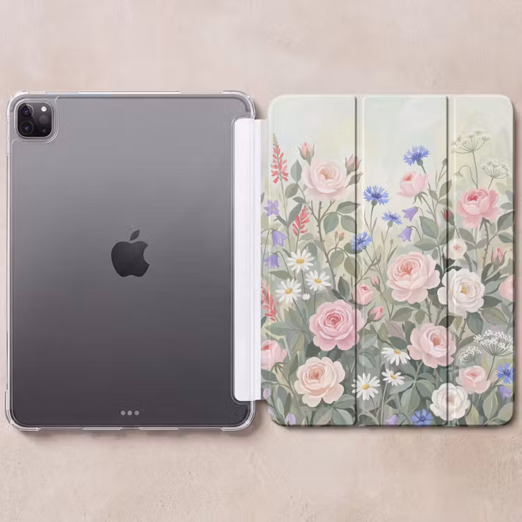 iPad-Hülle - Blumen - Garten - Natur - Farbenfroh — 6