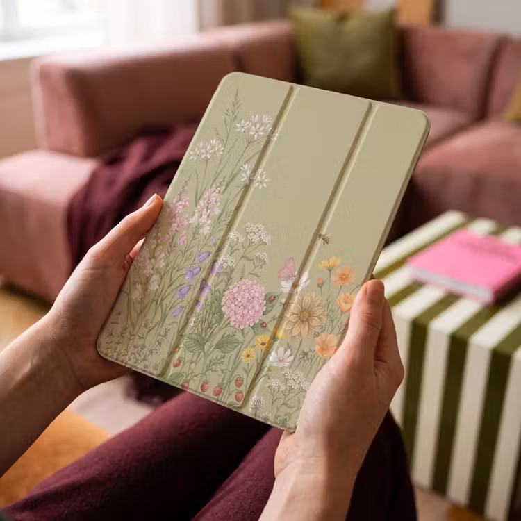 iPad-Hülle - Botanisch - Blumig - Farbenfroh — 4