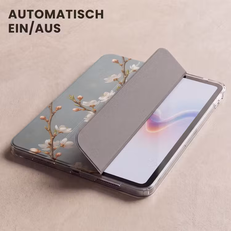 iPad-Hülle - Botanisch - Stilleben - Blau — 5