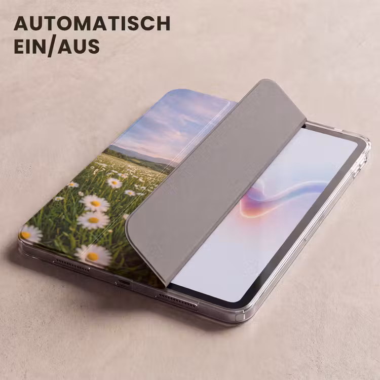 iPad-Hülle - Gänseblümchen - Feld - Hügel - Grün — 5