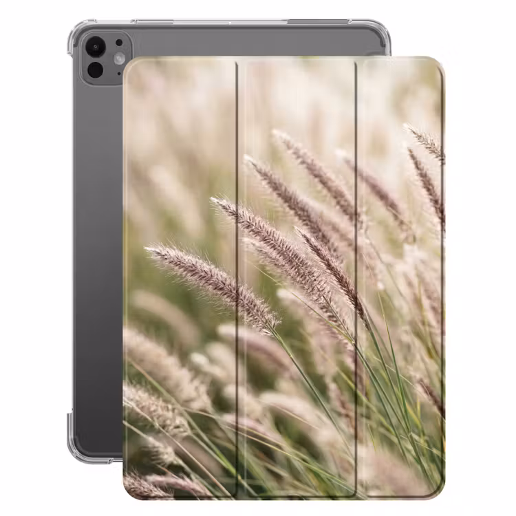 iPad-Hülle - Gras - Nahaufnahme - Grün — 1