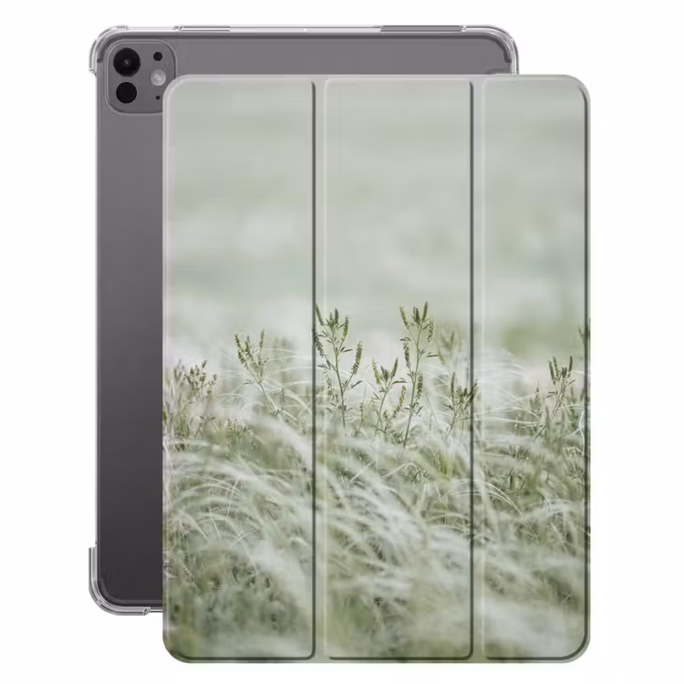 iPad-Hülle - Gräser - Minimalistisch - Grün — 1
