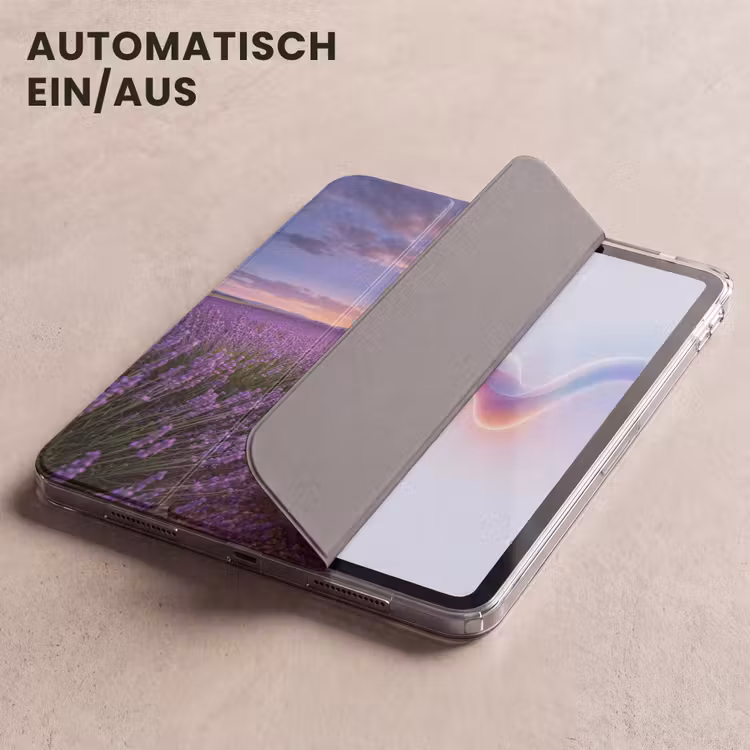 iPad-Hülle - Lavendel - Feld - Natur - Lila — 5