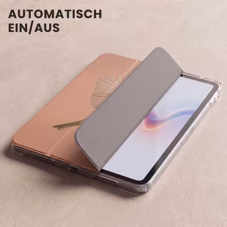 iPad-Hülle - Rotkehlchen - Natur - Rosa — 5