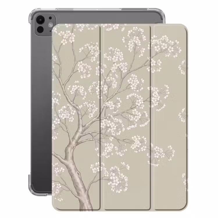 iPad-Hülle - Serene - Blüte - Weiß — 1
