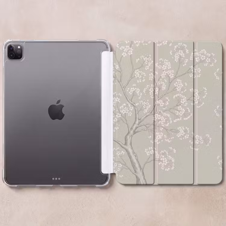 iPad-Hülle - Serene - Blüte - Weiß — 6