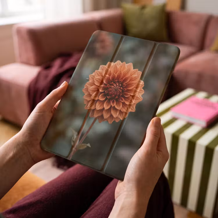 iPad-Hülle - Dahlie - Blume - Natur - Atmosphärisch — 4