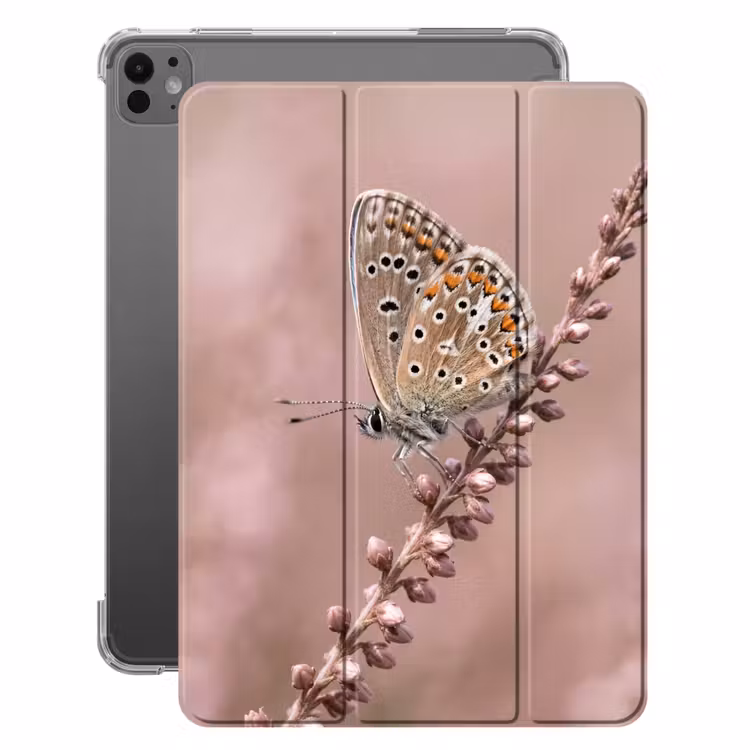 iPad-Hülle - Lavendel - Schmetterling - Lila — 1