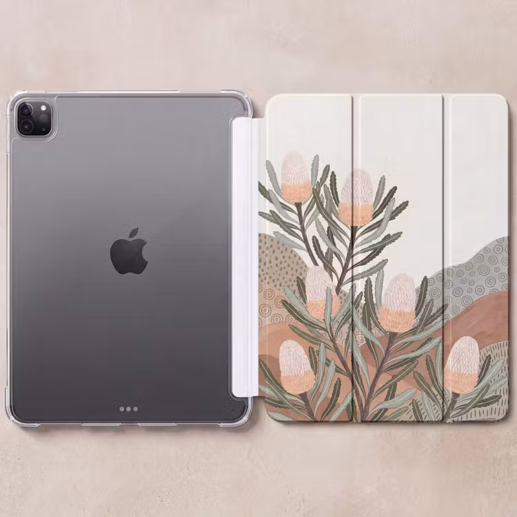 iPad-Hülle - Modern - Hügel - Terrakotta — 6