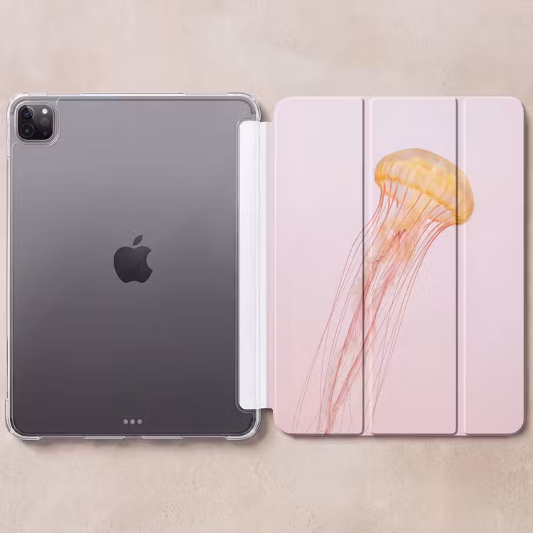 iPad-Hülle - Ornate - Qualle - Rosa — 6