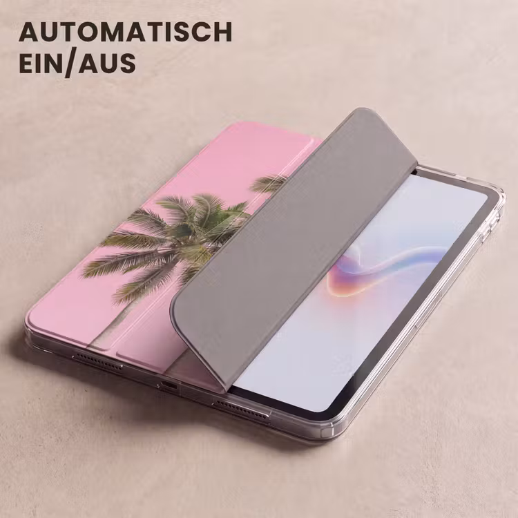 iPad-Hülle - Palme - Tropisch - Rosa — 5