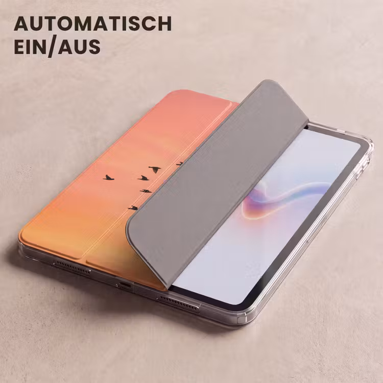 iPad-Hülle - Schwarm - Vögel - Orange — 5