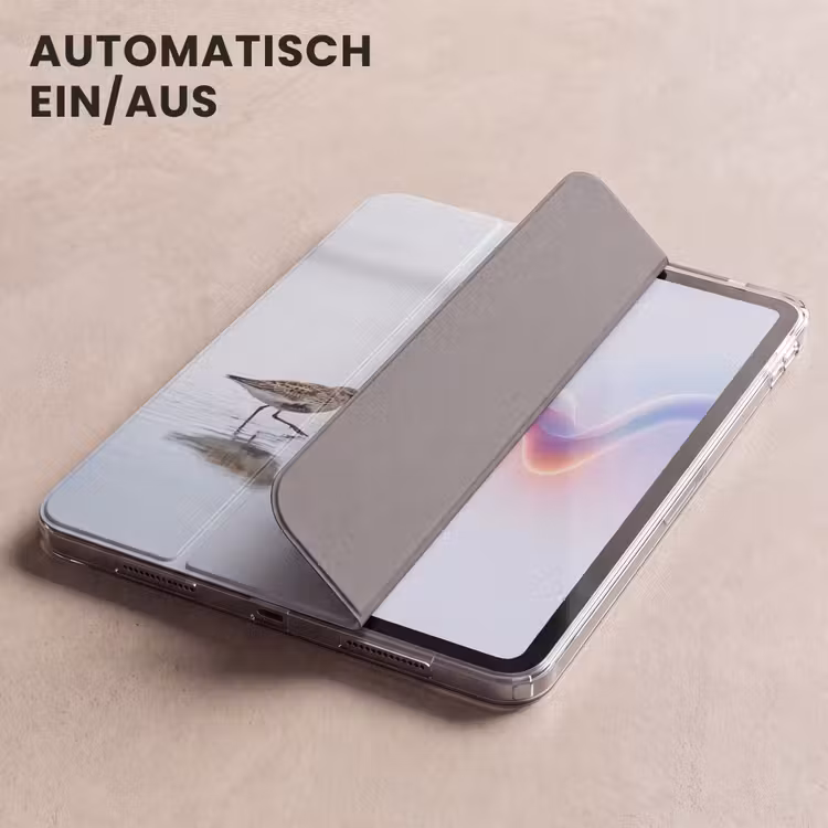 iPad-Hülle - Vögel - Wasser - Grau — 5
