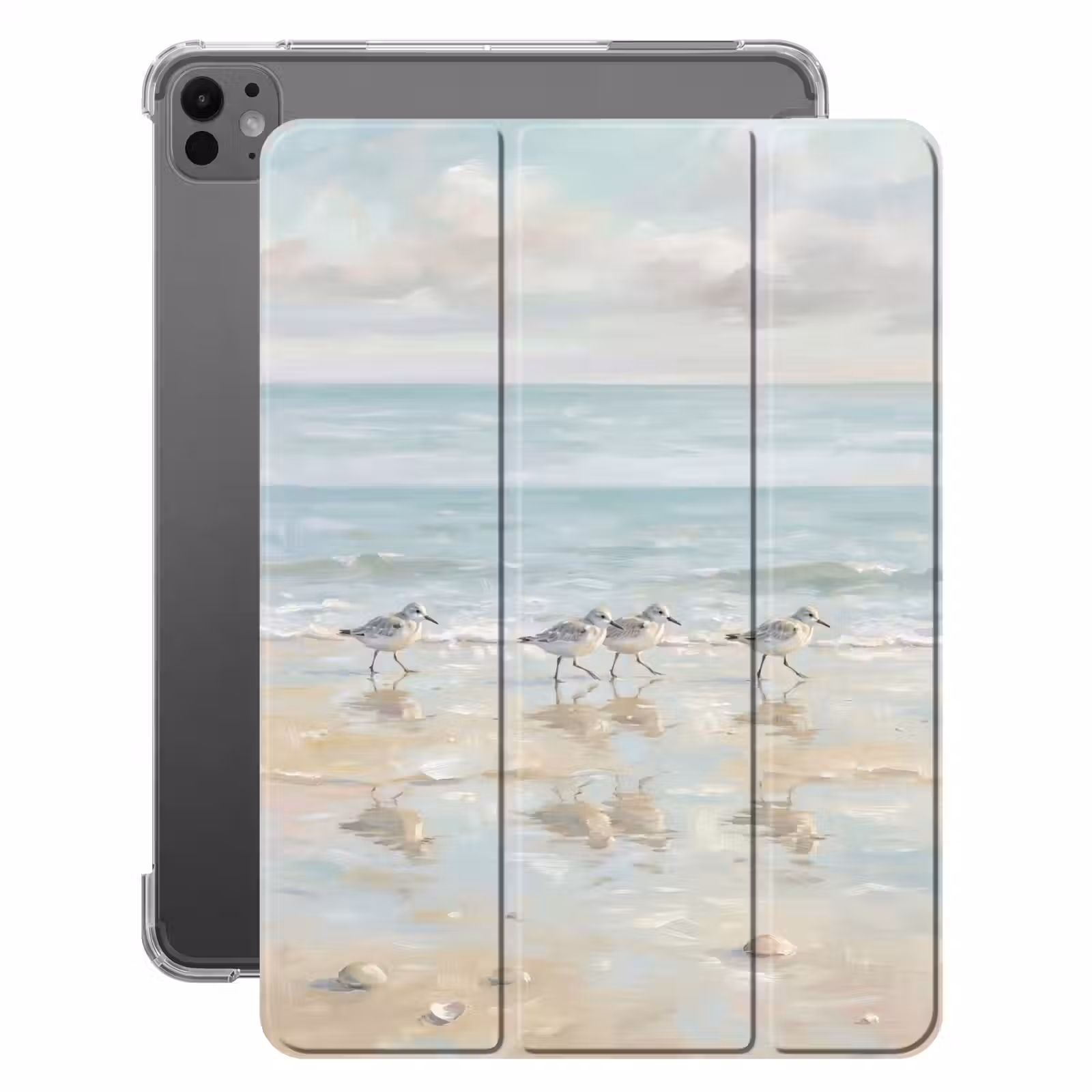 iPad-Hülle - Vögel - Strand - Meer — 1