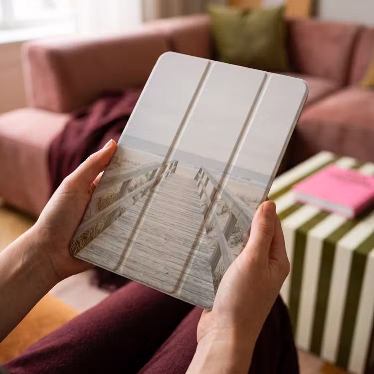 iPad-Hülle - Dünen - Decking - Meer — 4