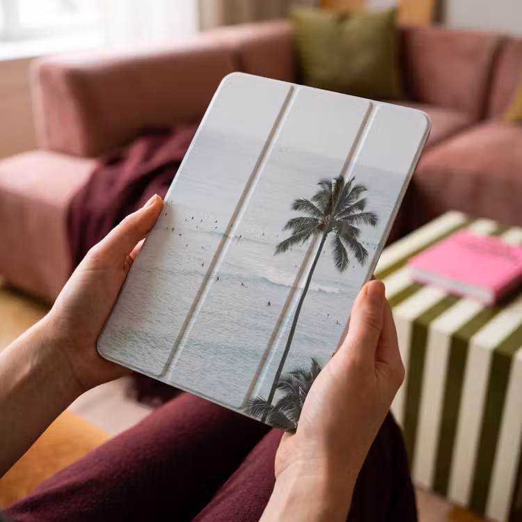 iPad-Hülle - Meer - Palmen - Surfer — 4