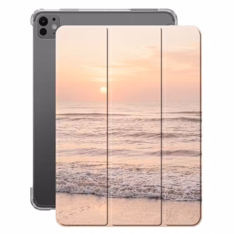 iPad-Hülle - Sonne - Strand - Rosa — 1