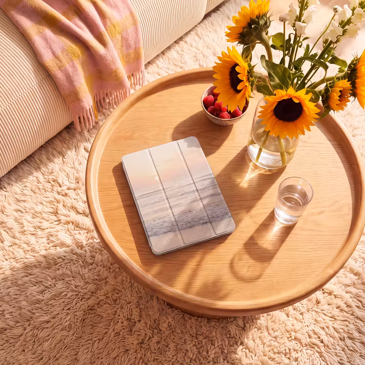 iPad-Hülle - Sonne - Strand - Rosa — 2