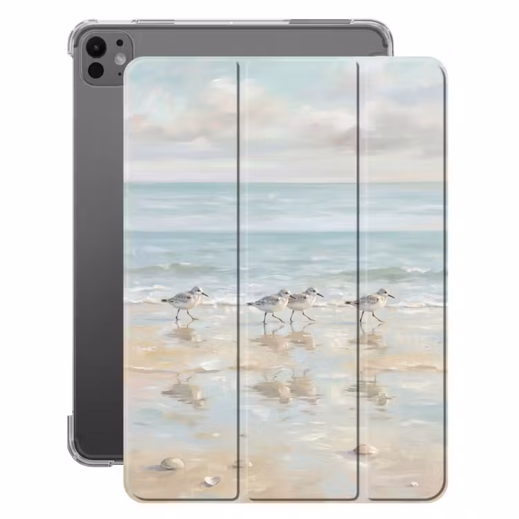 iPad-Hülle - Vögel - Strand - Meer — 1