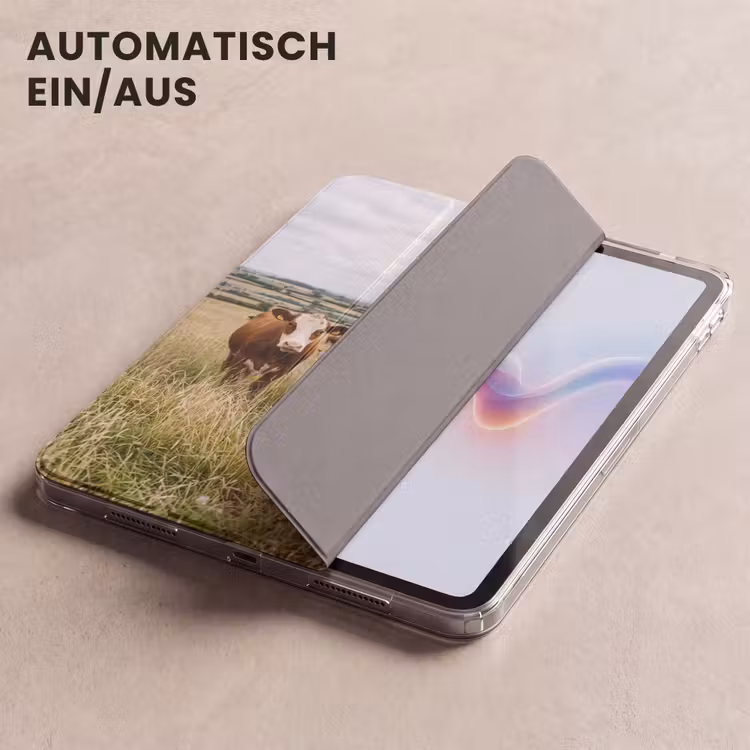 iPad-Hülle - Kühe - Porträt - Wiese - Bauernhof - Neugierig — 5