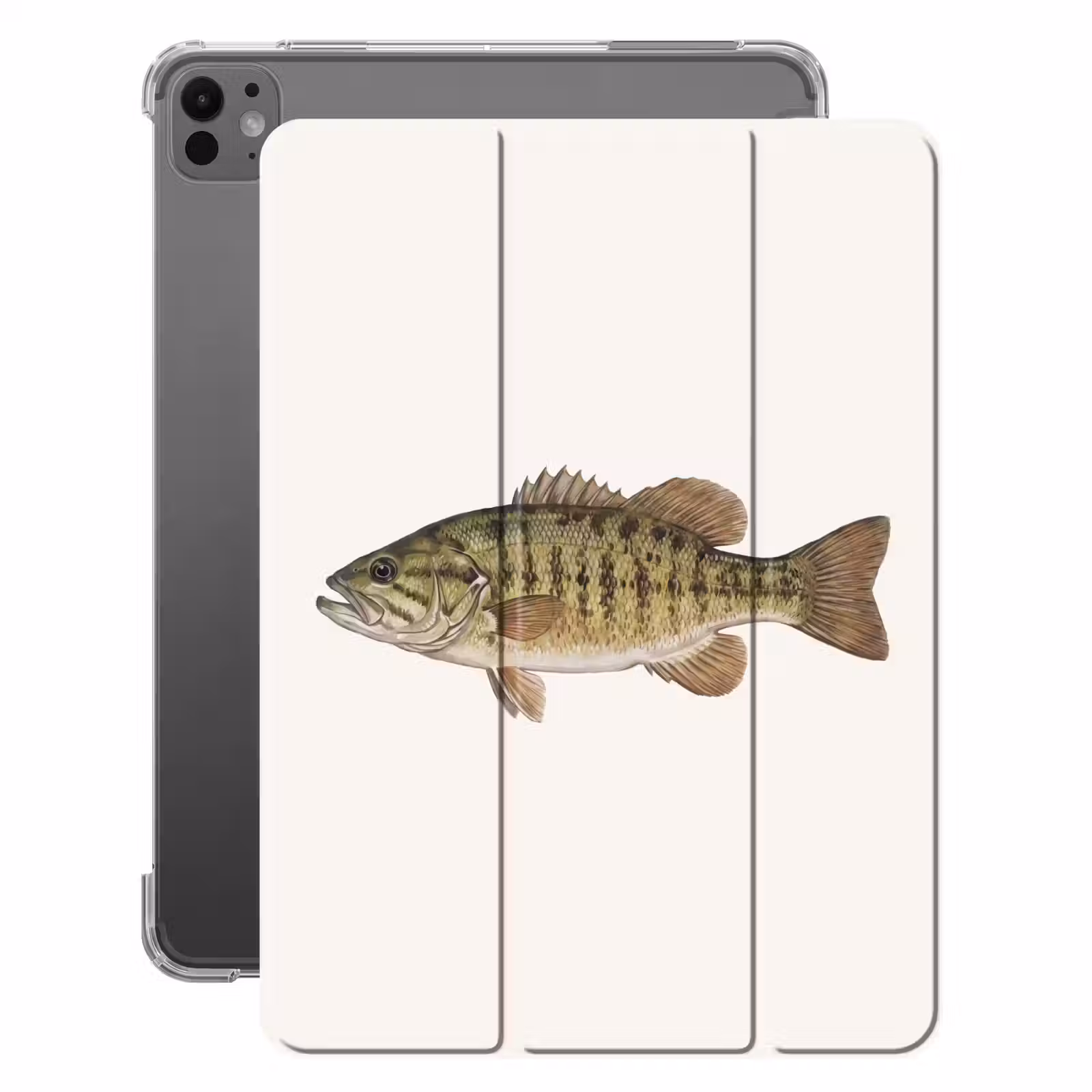 iPad-Hülle - Fisch - Natur - Jahrgang — 1