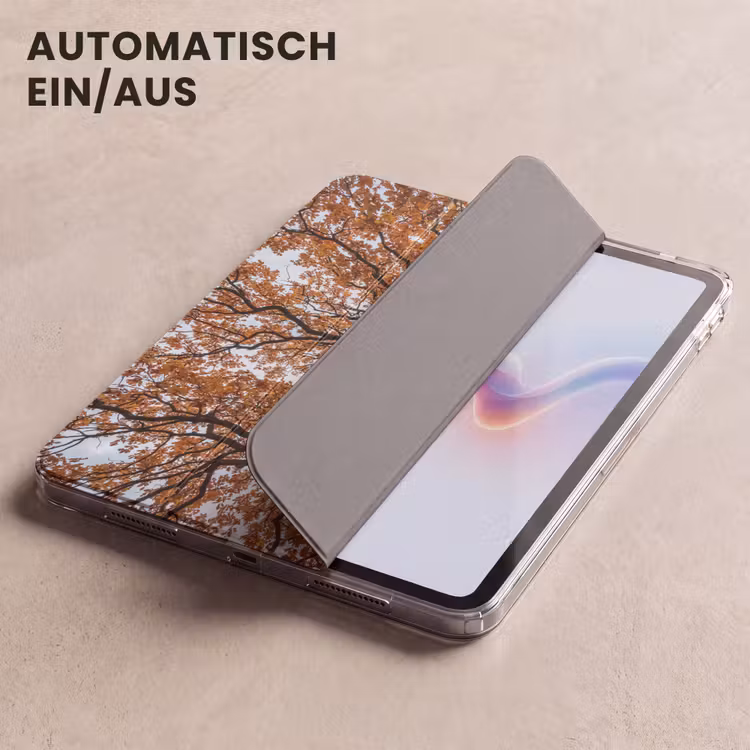 iPad-Hülle - Baum - Laubdach - Herbst - Orange - Atmosphärisch — 5