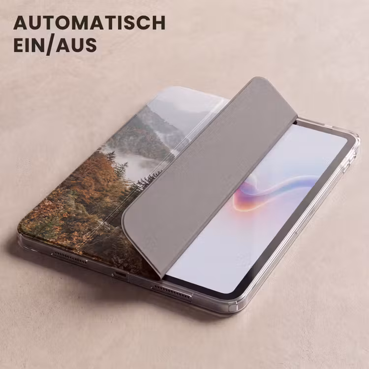 iPad-Hülle - Berge - Tal - Nebel - Herbst - Natur — 5