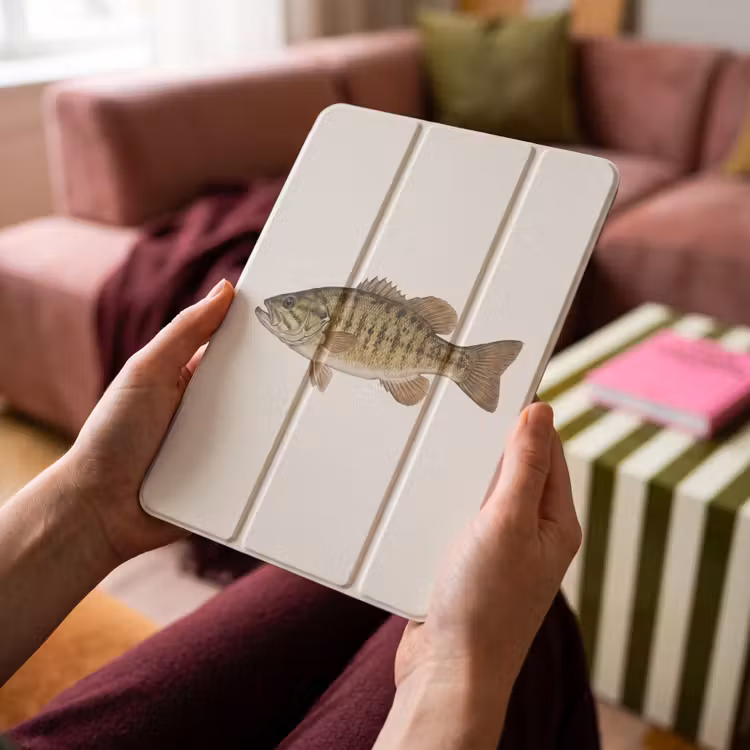 iPad-Hülle - Fisch - Natur - Jahrgang — 4