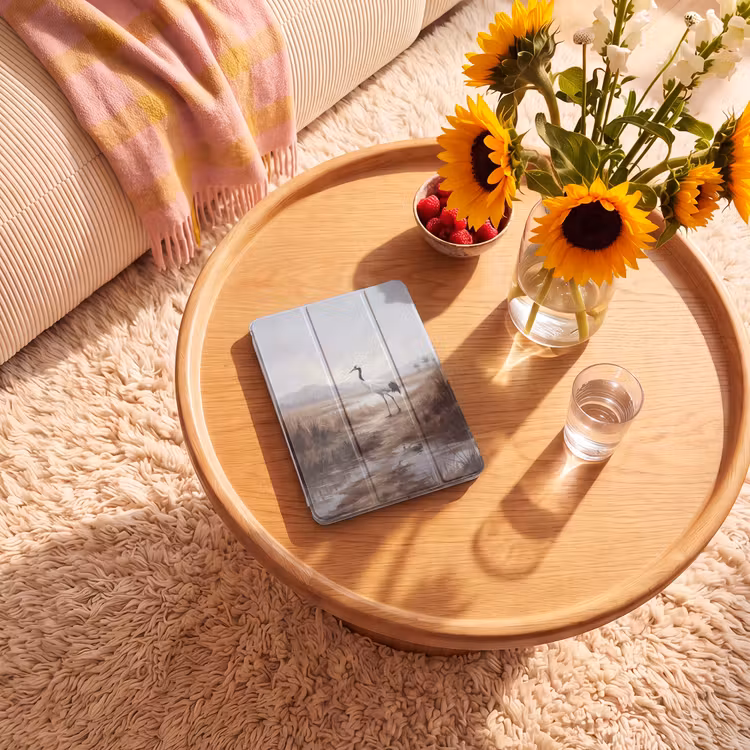 iPad-Hülle - Kranich - Natur - Realistisch — 2