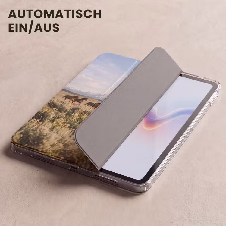 iPad-Hülle - Pferde - Herde - Berge - Freiheit - Wildnis — 5