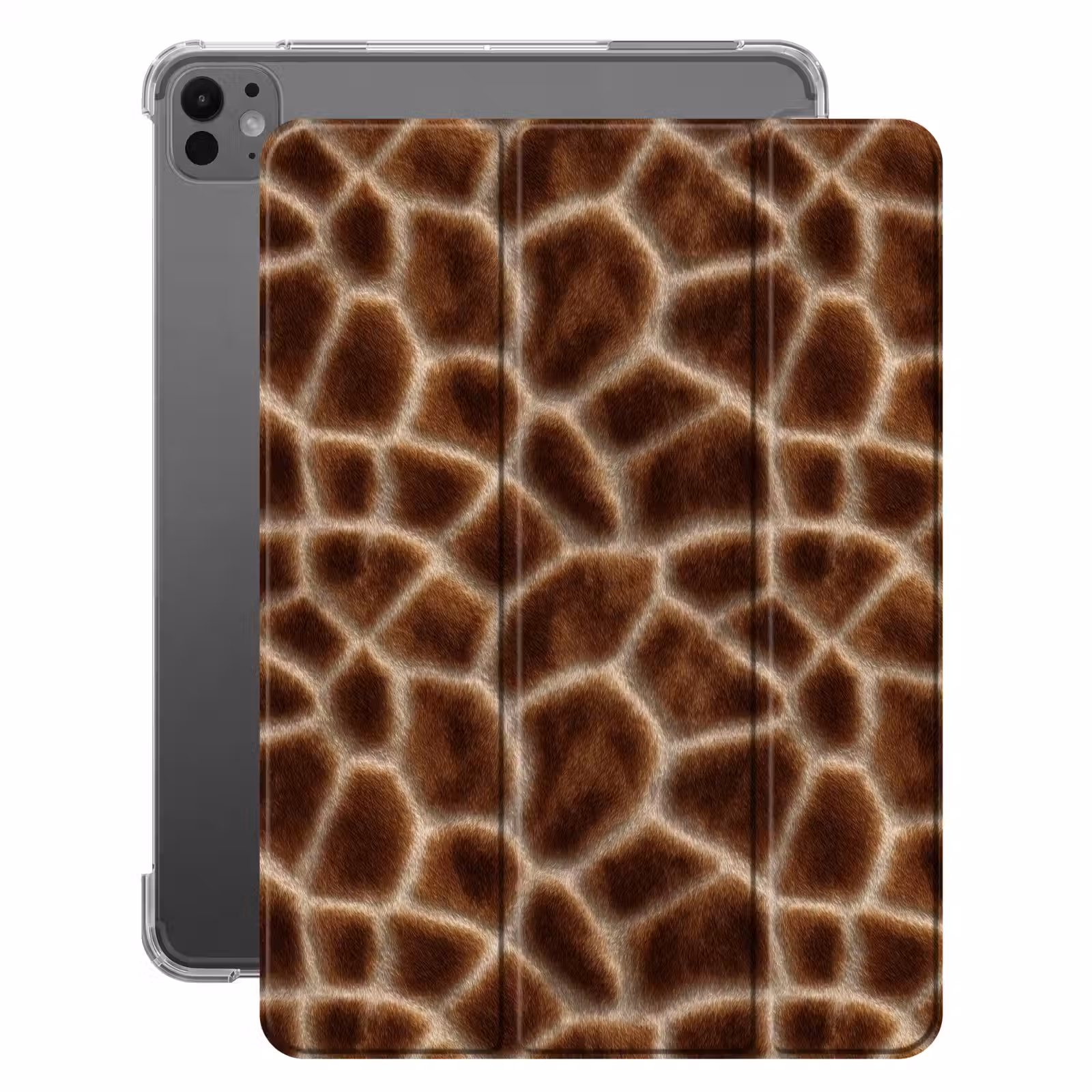 iPad-Hülle - Giraffe – Braun – Fell — 1