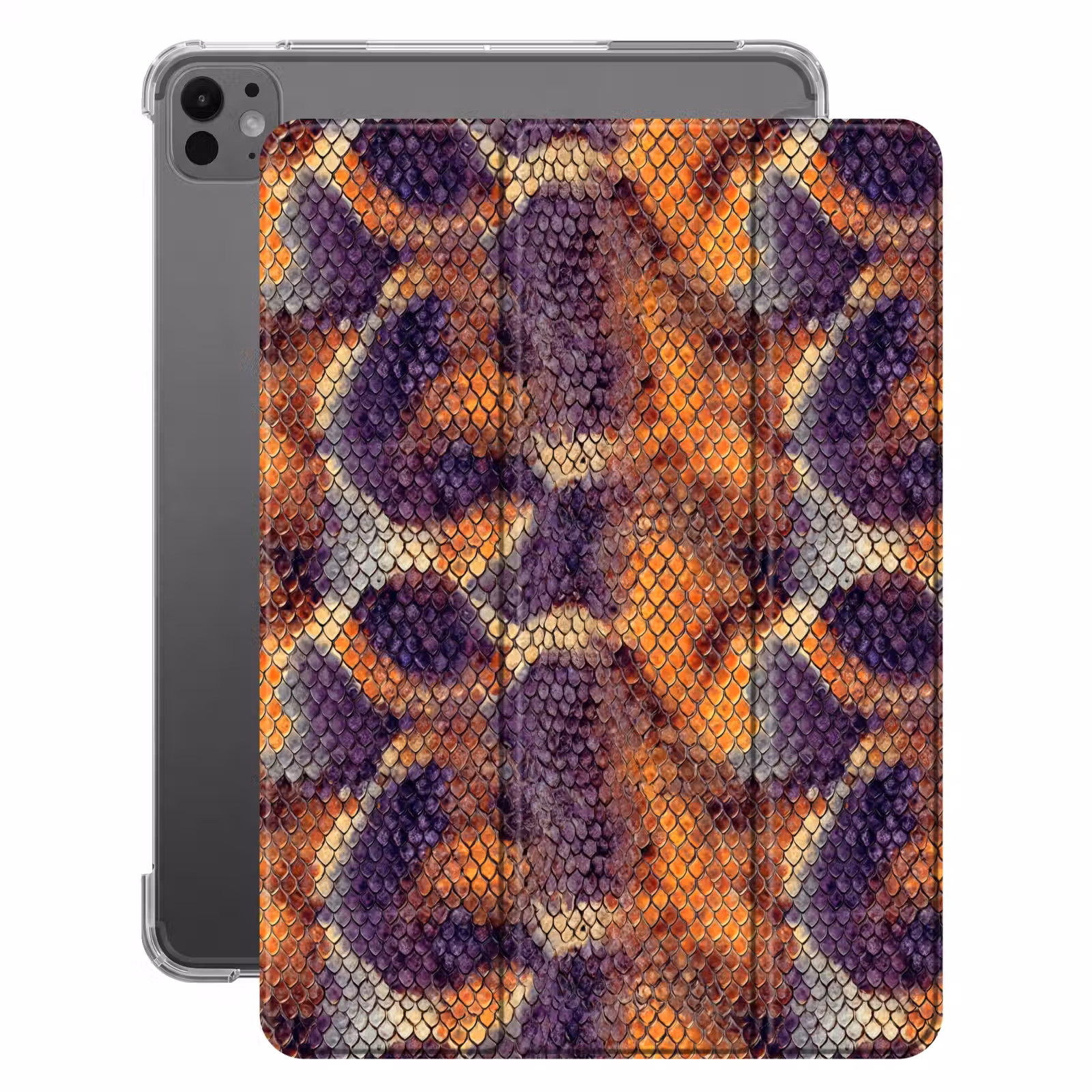 iPad-Hülle - Schlange – Bunt – Schuppen — 1
