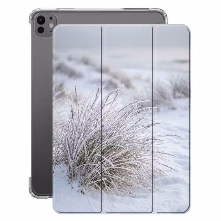 iPad-Hülle - Dünen - Schnee - Strand - Winter - Gelassenheit — 1
