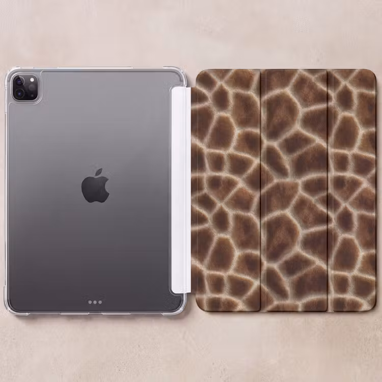 iPad-Hülle - Giraffe – Braun – Fell — 6