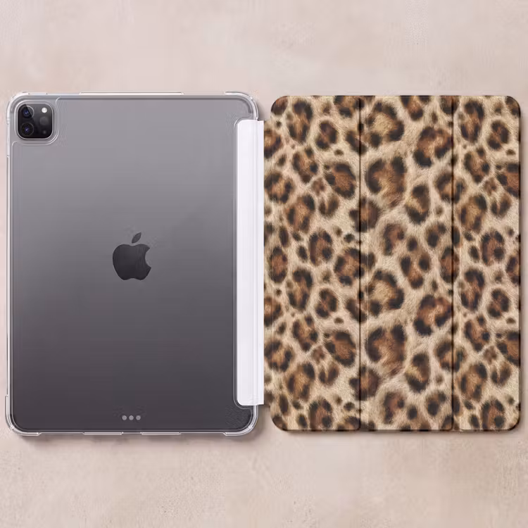 iPad-Hülle - Leopard – Braun – Fell — 6