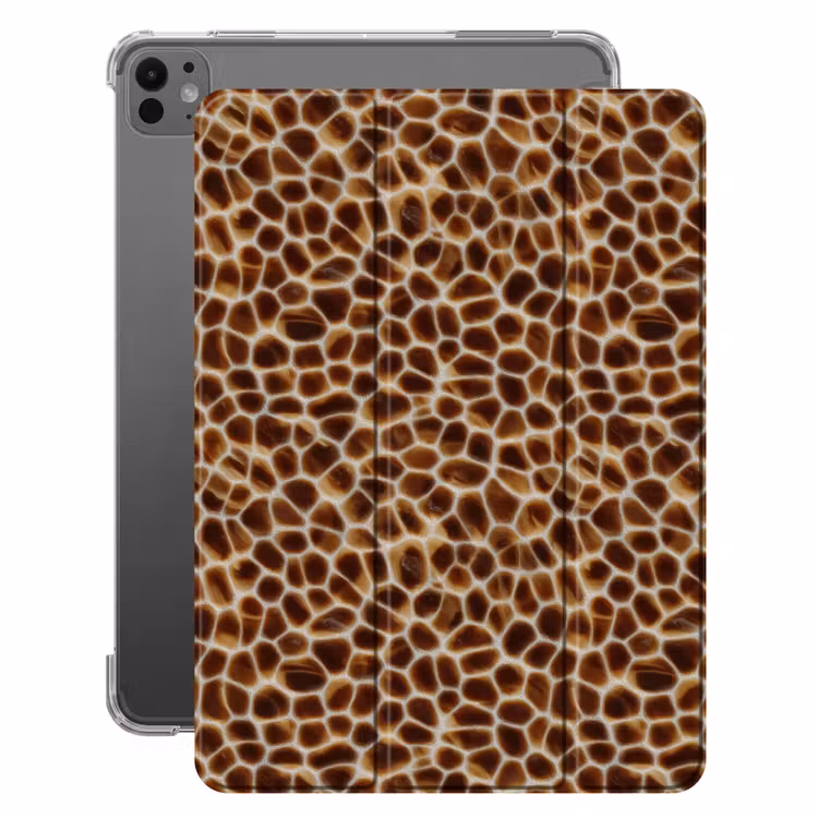 iPad-Hülle - Schildkröte – Braun – Muster — 1