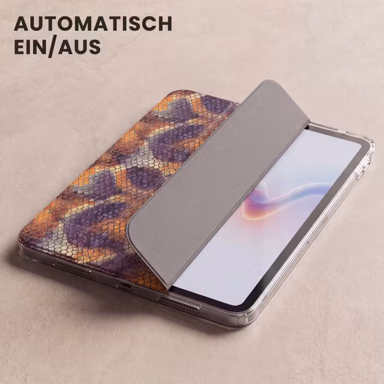 iPad-Hülle - Schlange – Bunt – Schuppen — 5